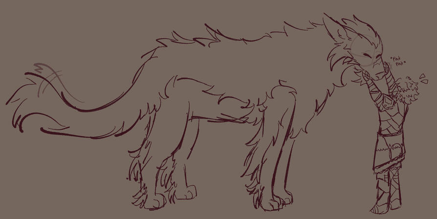 Uncolored Feral + Extra Character